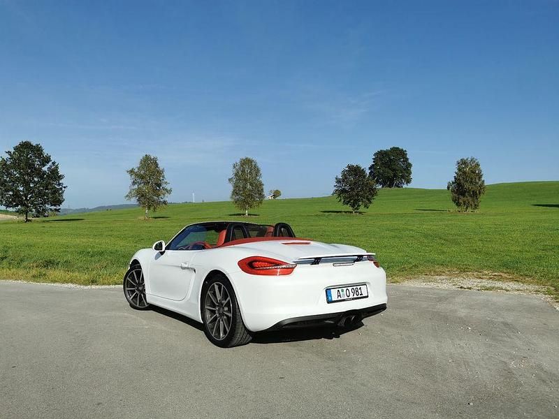 Gebraucht Porsche Boxster 265 PS (194 kW) 2015 Weiß Cabrio