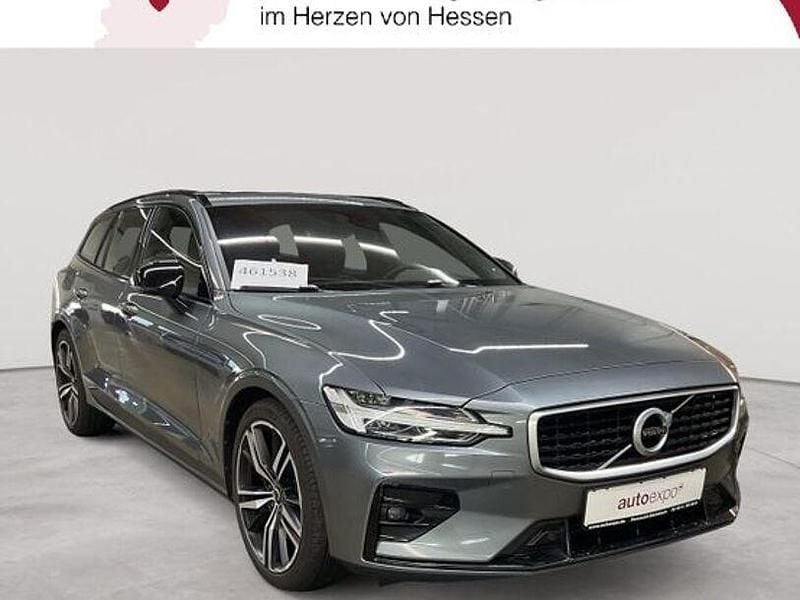 Osmium graumetallic Gebraucht 2020 Volvo V60 R-Design Kombi | 21.390 € (Fairer Preis) - Bild 1/4