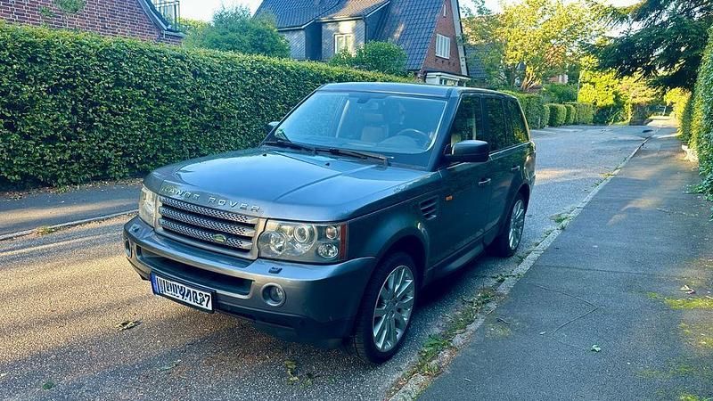 Grau Gebraucht 2009 Land Rover Range Rover Sport HSE SUV | 9.900 € (Etwas zu teuer) - Bild 1/4