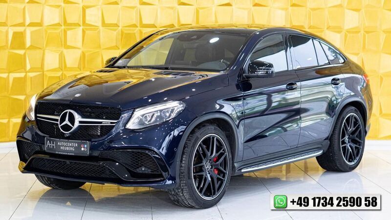Cavansitblau lack Gebraucht 2017 Mercedes GLE63 AMG AMG Coupé | 51.500 € (Guter Preis) - Bild 1/4