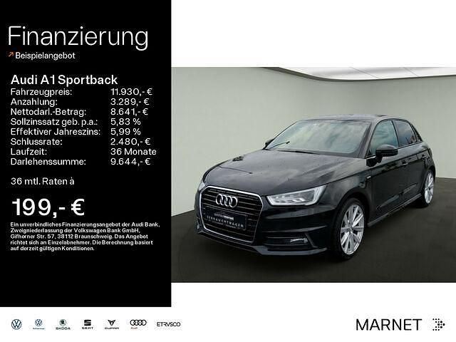 Gebraucht Audi A1 Sportback Admired 95 PS (69 kW) 2017 Schwarz Kleinwagen