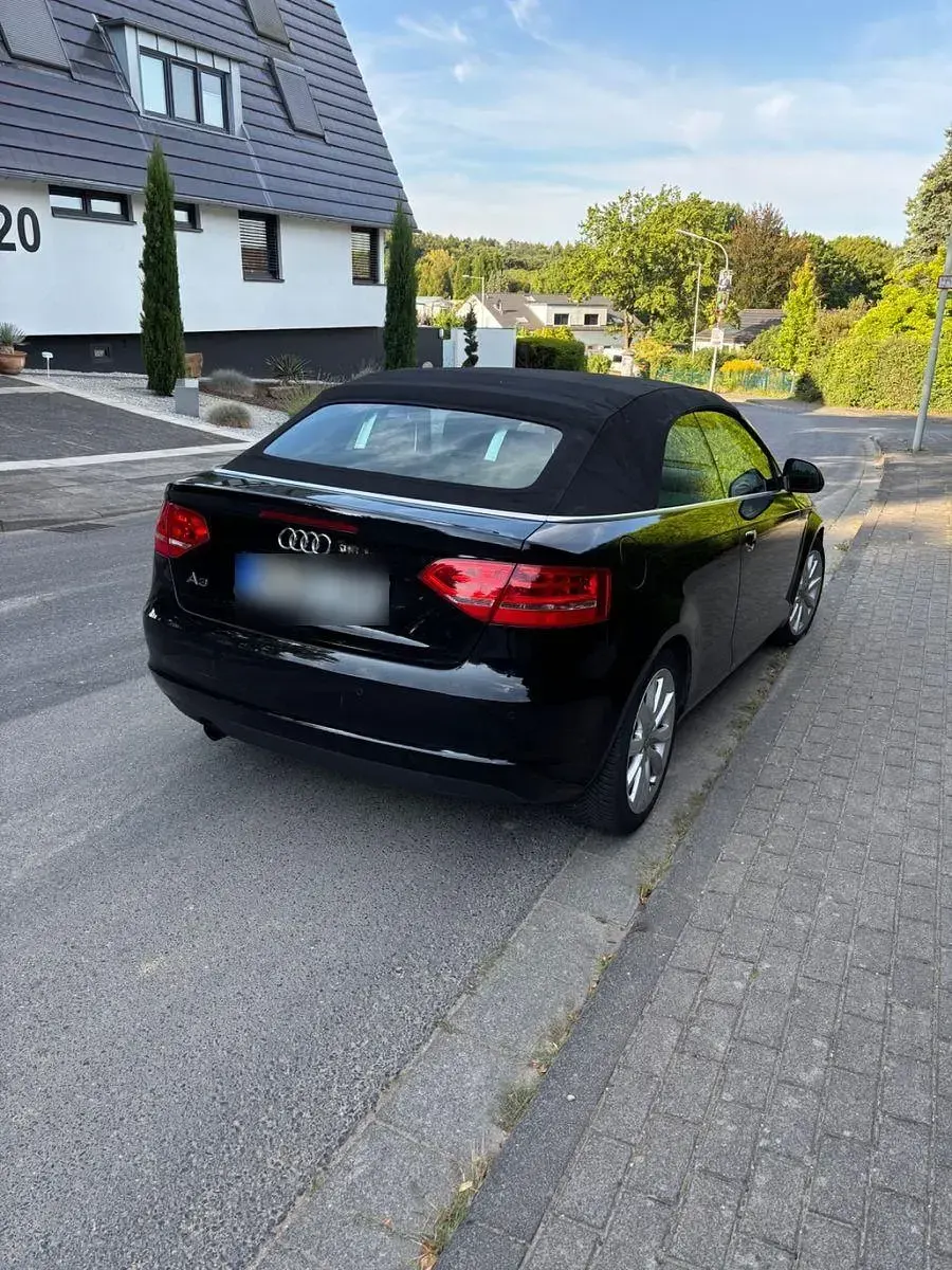Gebraucht Audi A3 Cabriolet Ambition 105 PS (77 kW) 2010 Schwarz Cabrio
