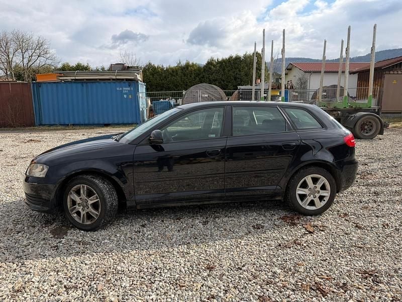 Gebraucht Audi A3 106 PS (77 kW) 2009 Schwarz Kleinwagen