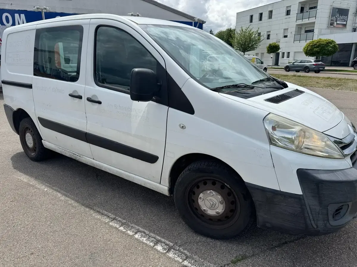 Gebraucht Citroën Jumpy 90 PS (66 kW) 2012 Weiß Van / Kleinbus