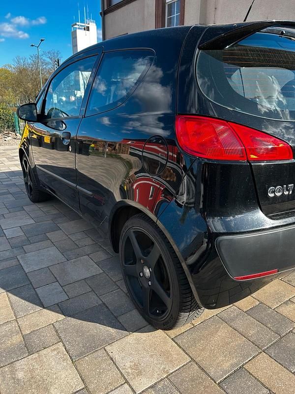 Gebraucht Mitsubishi Colt 95 PS (69 kW) 2007 Schwarz Kleinwagen
