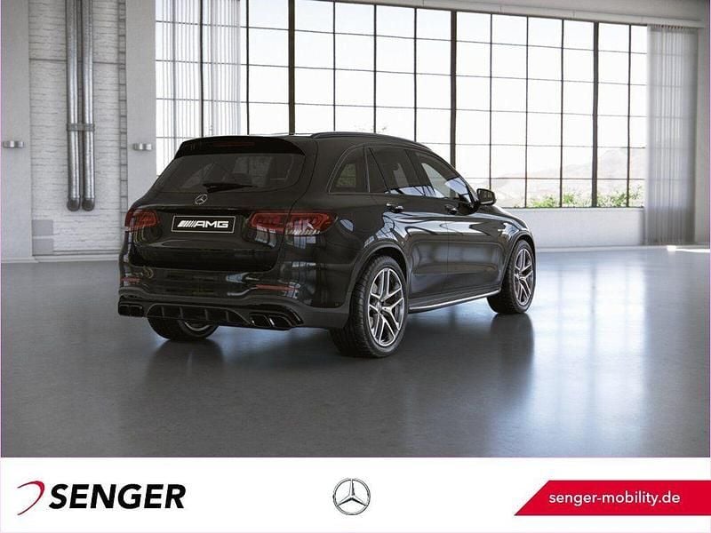 Gebraucht Mercedes GLC63 AMG AMG 510 PS (375 kW) 2022 Lack obsidianschwarz met SUV
