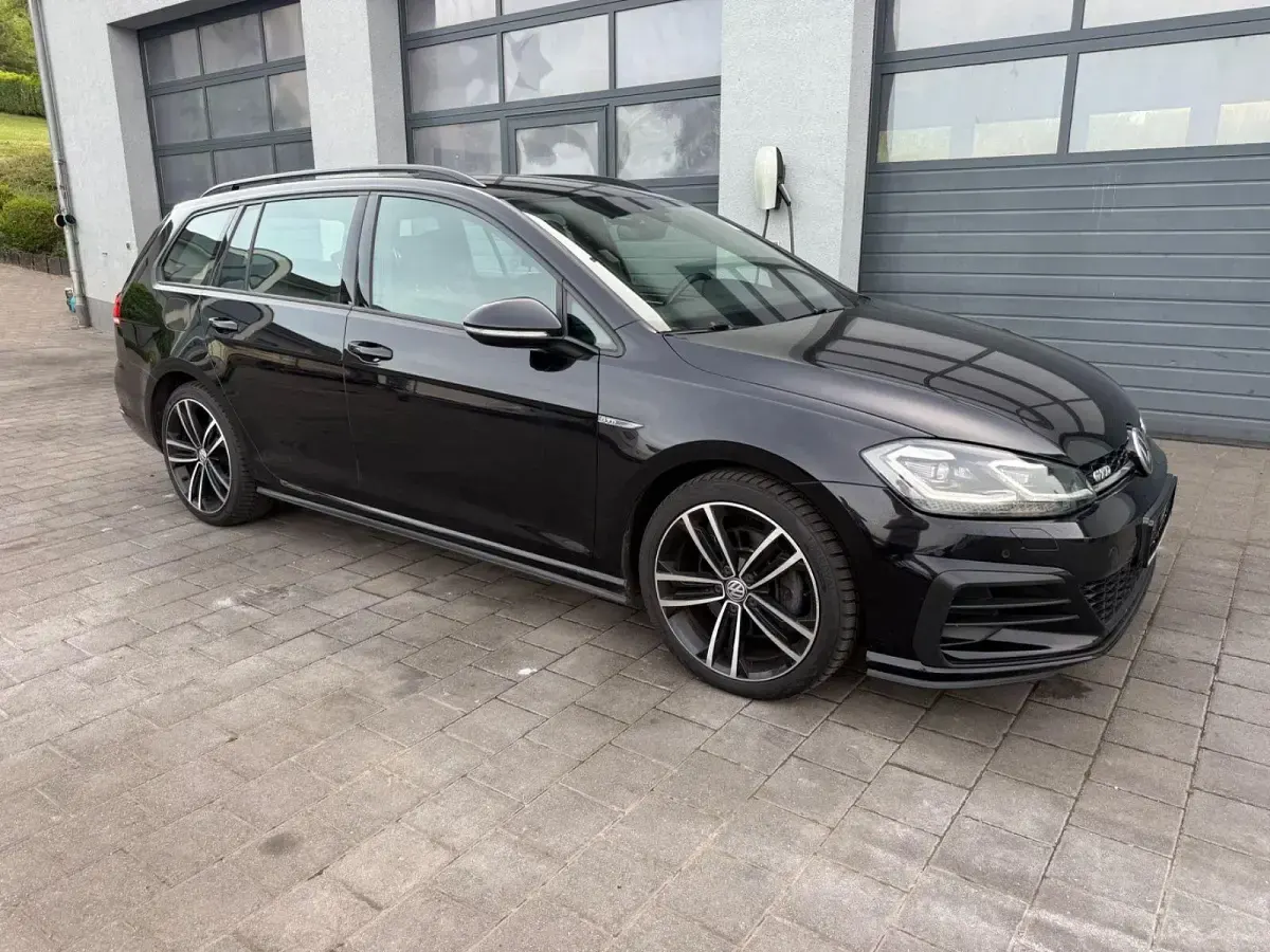 Gebraucht VW Golf VII GTD 184 PS (135 kW) 2019 Schwarz Kombi
