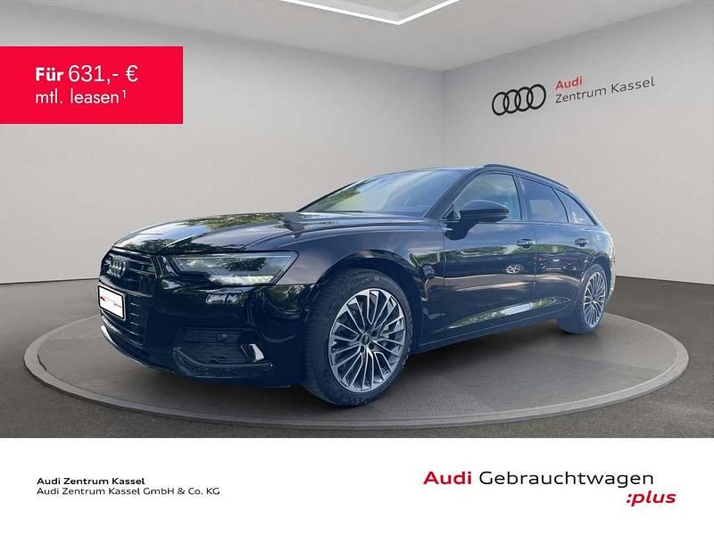 Schwarz (brillantschwarz) Gebraucht 2022 Audi A6 Ambiente Kombi | 32.991 € (Guter Preis) - Bild 1/3