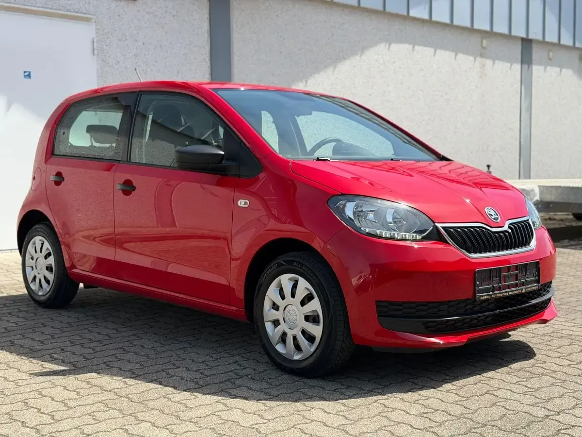 Brugt Skoda Citigo Active 60 HK (44 kW) 2018 Rød Hatchback