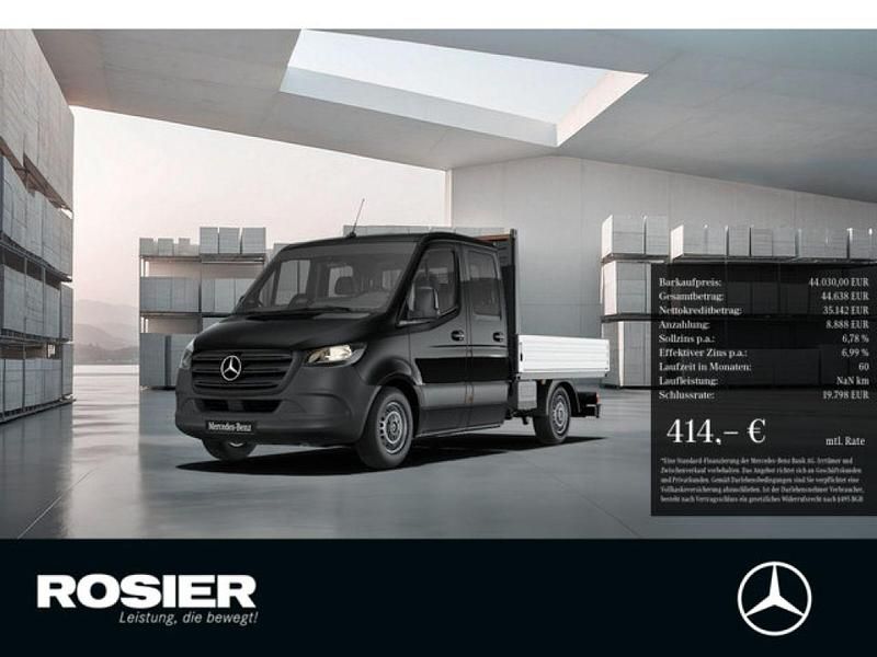 Schwarz Gebraucht 2024 Mercedes Sprinter Van | 44.030 € (Etwas zu teuer) - Bild 1/3
