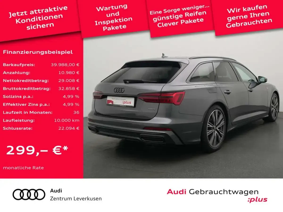 Gebraucht Audi A6 S-Line 367 PS (269 kW) 2023 Daytona grau perleffekt Kombi