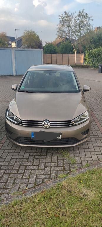 Gebraucht VW Golf Sportsvan Comfortline 125 PS (91 kW) 2014 Beige Van / Kleinbus