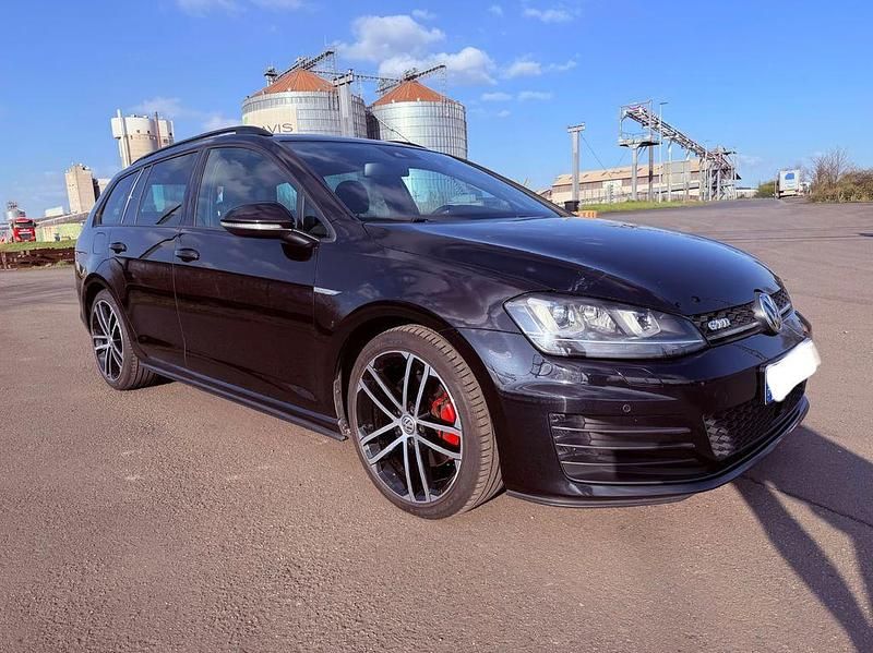 Gebraucht VW Golf VII GTD 184 PS (135 kW) 2016 Schwarz Kombi