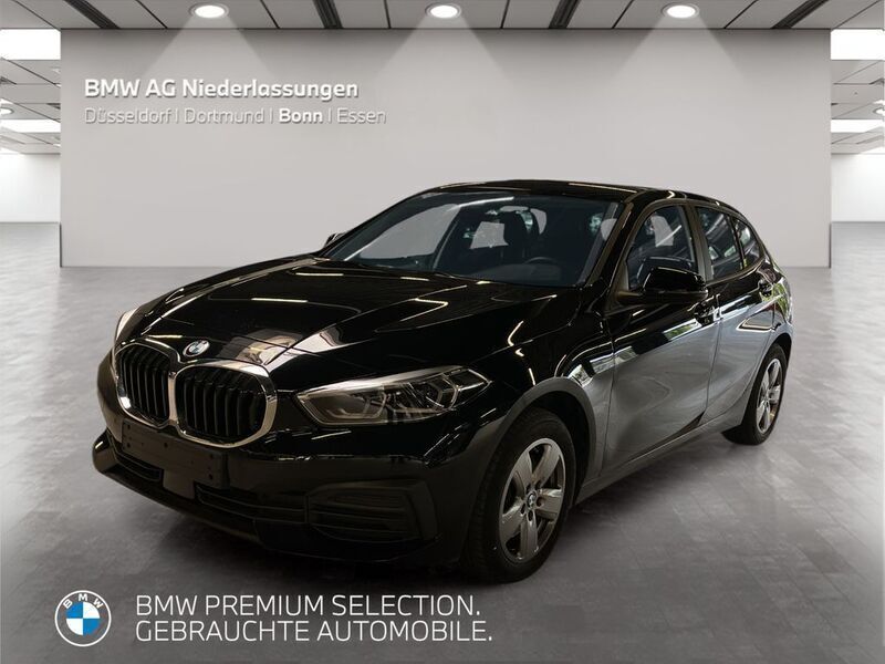 Schwarz Gebraucht 2022 BMW 118 Advantage Kleinwagen | 21.999 € (Fairer Preis) - Bild 1/4
