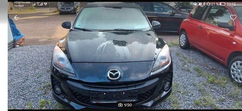 Schwarz Gebraucht 2012 Mazda 3 Edition Limousine | 5.450 € (Guter Preis) - Bild 1/4