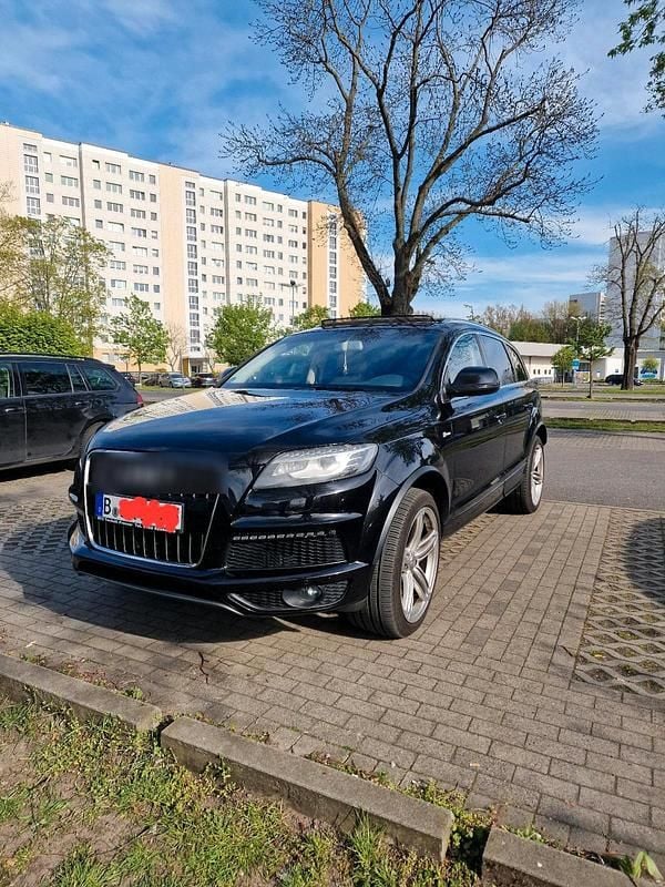 Schwarz Gebraucht 2013 Audi Q7 S-Line SUV | 15.000 € (Superpreis) - Bild 1/4