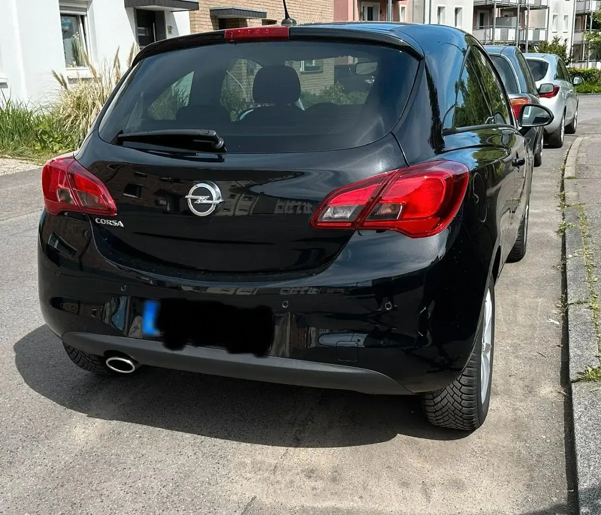 Gebraucht Opel Corsa 90 PS (66 kW) 2019 Schwarz Kleinwagen