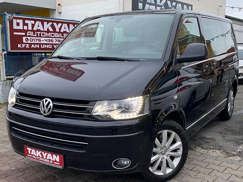 Blau Gebraucht 2014 VW Transporter Highline Van | 20.990 € - Bild 1/4