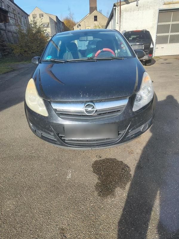 Schwarz Gebraucht 2008 Opel Corsa Kleinwagen | 550 € (Guter Preis) - Bild 1/4