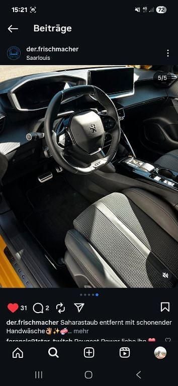 Gebraucht Peugeot 208 GTi 101 PS (74 kW) 2023 Gelb Kleinwagen