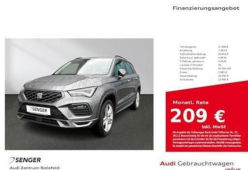Gebraucht Seat Ateca FR 150 PS (110 kW) 2022 Graphitgrau SUV