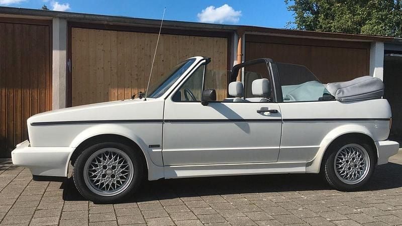 Weiß Gebraucht 1991 VW Golf Cabriolet Cabrio | 11.500 € - Bild 1/2