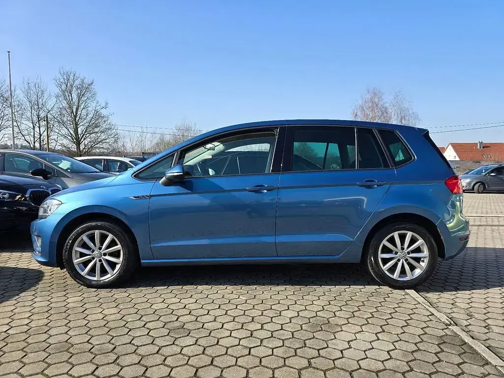 Gebraucht VW Golf Sportsvan LOUNGE 150 PS (110 kW) 2015 Blau Van / Kleinbus