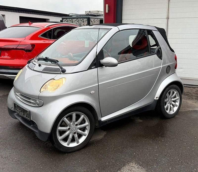 River silver Gebraucht 2006 Smart ForTwo Cabrio Cabrio | 1.950 € (Fairer Preis) - Bild 1/4