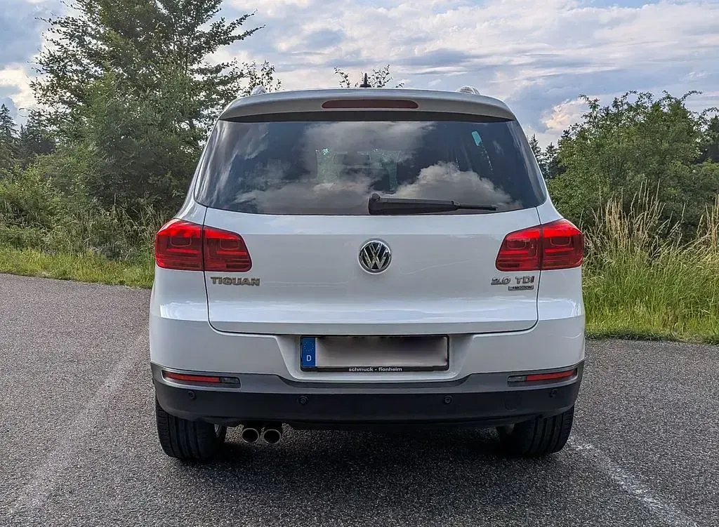 Gebraucht VW Tiguan Cup 177 PS (130 kW) 2015 Weiß SUV
