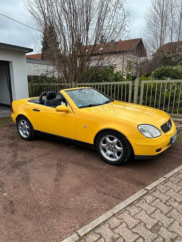 Gebraucht Mercedes SLK230 1997 Gelb Cabrio
