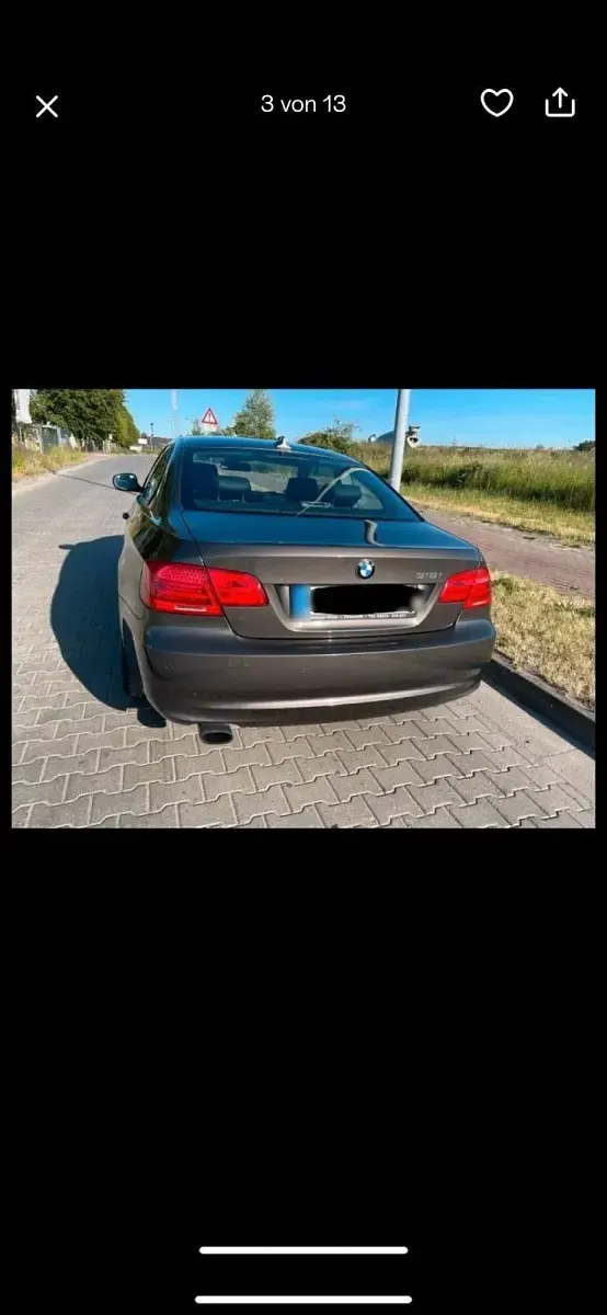 Gebraucht BMW 318 143 PS (105 kW) 2010 Braun Coupé