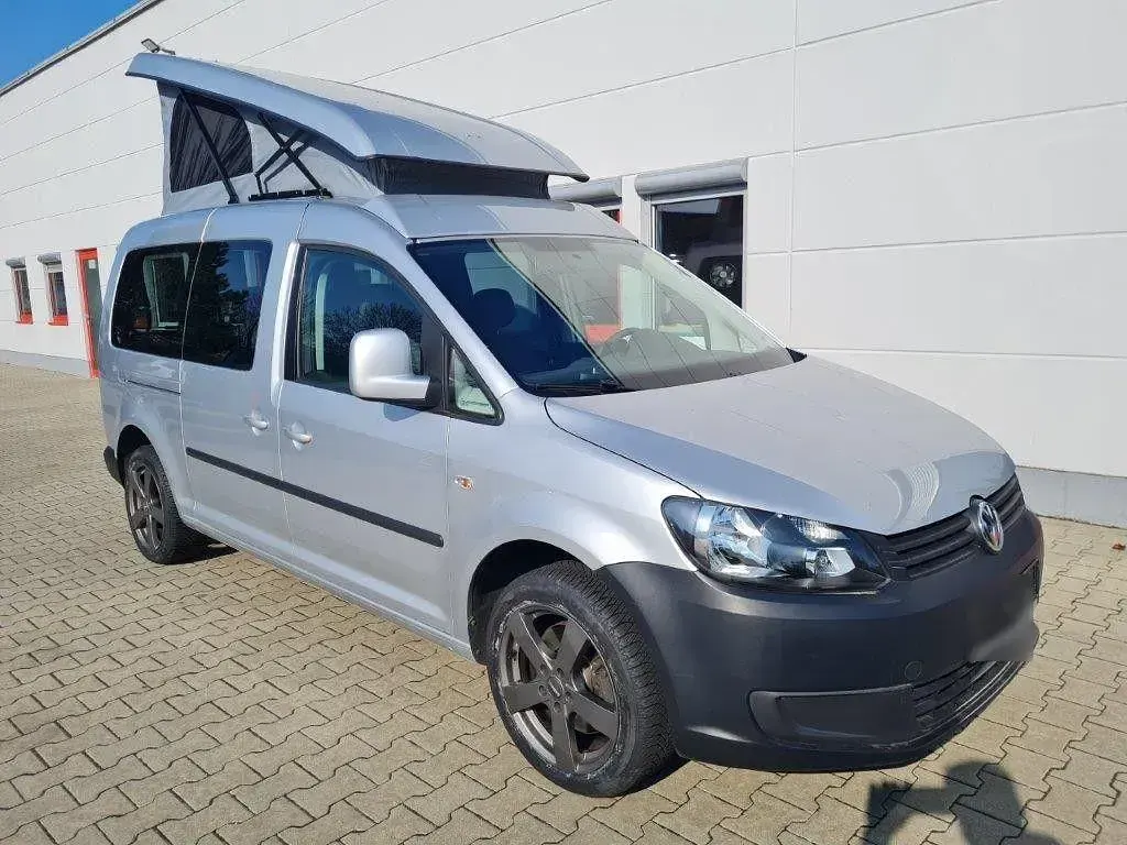 Gebraucht VW Caddy Maxi Beach 102 PS (75 kW) 2015 Silber Van / Kleinbus