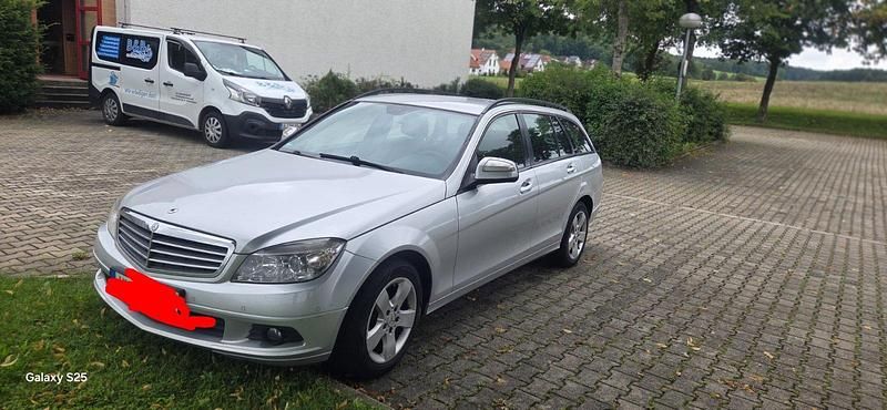 Silber Gebraucht 2008 Mercedes C200 Kombi | 2.490 € (Superpreis) - Bild 1/4