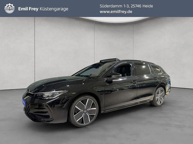 Schwarz Neu 2025 VW Passat R-line Limousine | 67.980 € - Bild 1/4