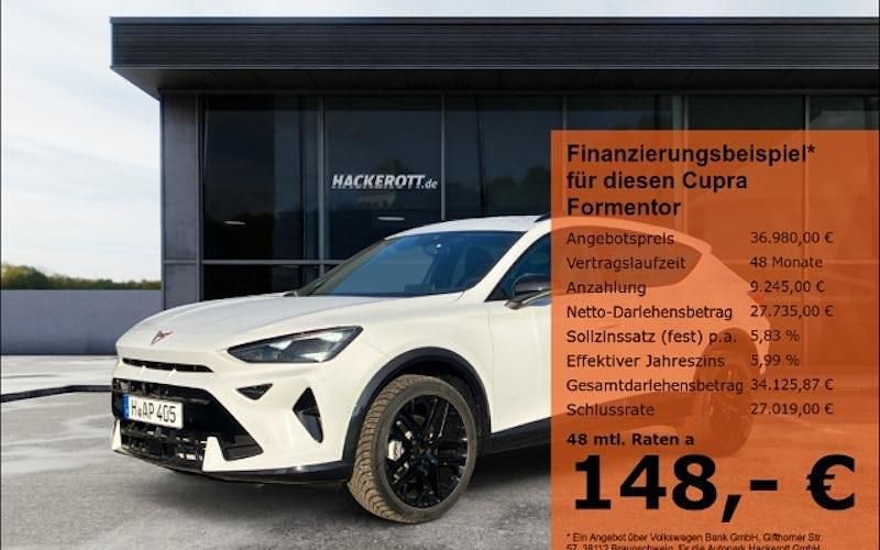 Weiß Gebraucht 2025 Cupra Formentor SUV | 33.980 € (Fairer Preis) - Bild 1/4
