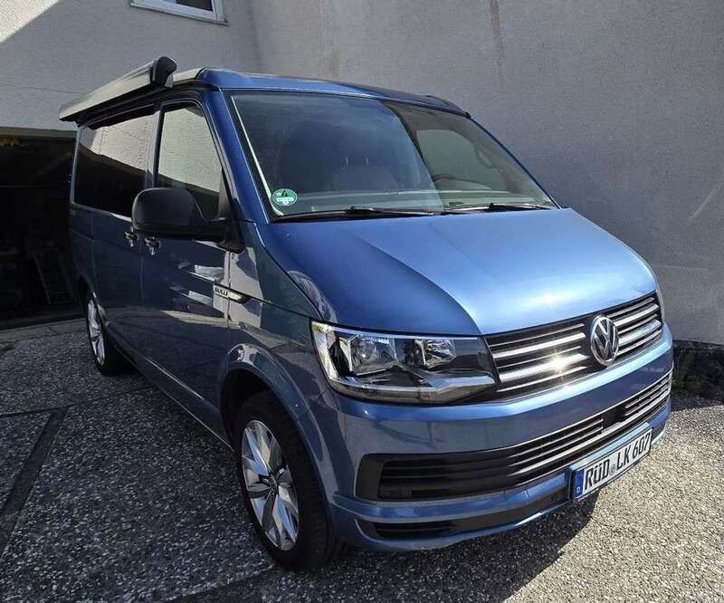 Blau Gebraucht 2016 VW T6 Coast Van | 43.500 € - Bild 1/4