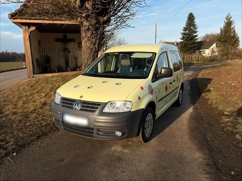 Gelb Gebraucht 2007 VW Caddy Life Van / Kleinbus | 1.800 € (Superpreis) - Bild 1/4