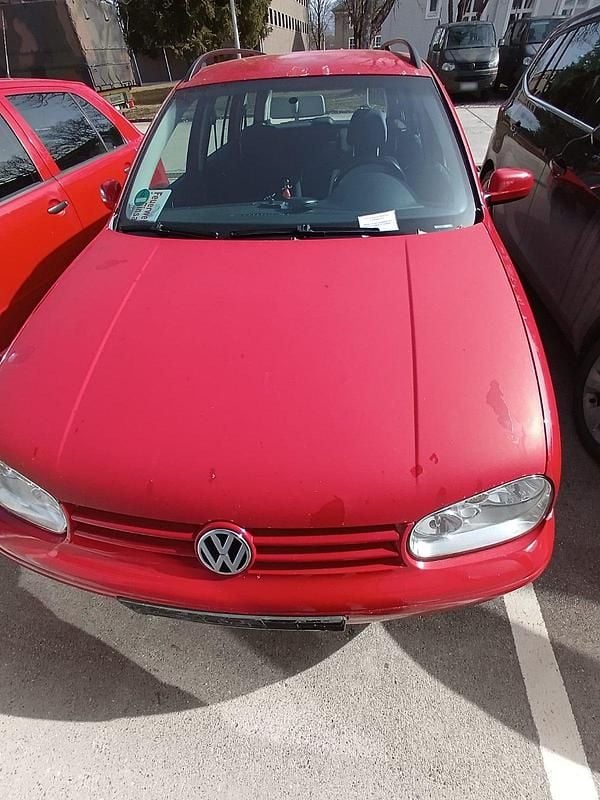 Gebraucht VW Golf IV 101 PS (74 kW) 2004 Rot Kombi