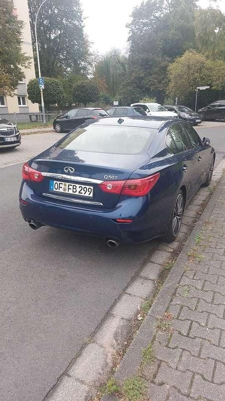 Gebraucht Infiniti Q50 Sport Tech 405 PS (297 kW) 2016 Blau Limousine