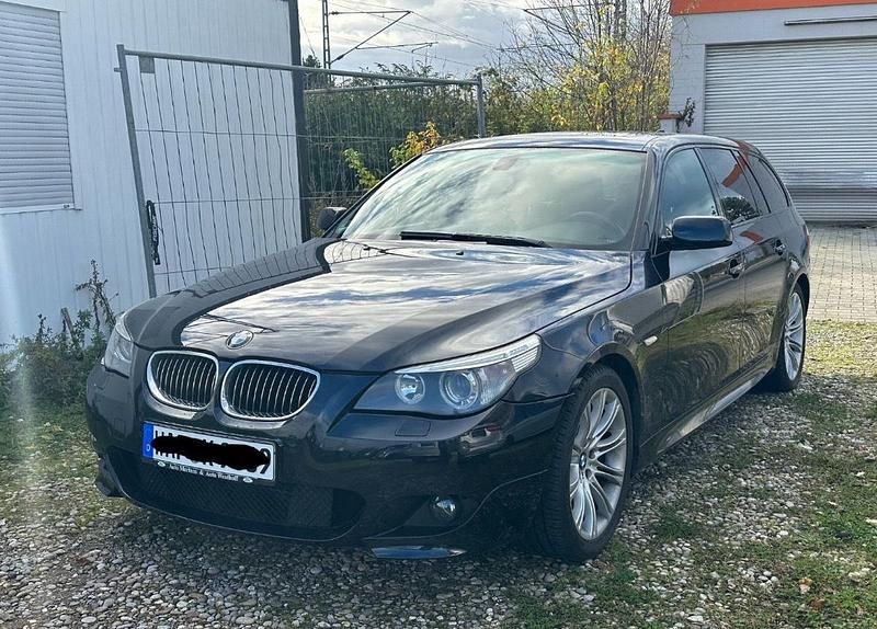 Schwarz Gebraucht 2006 BMW 525 M Sport Kombi | 4.799 € (Guter Preis) - Bild 1/4