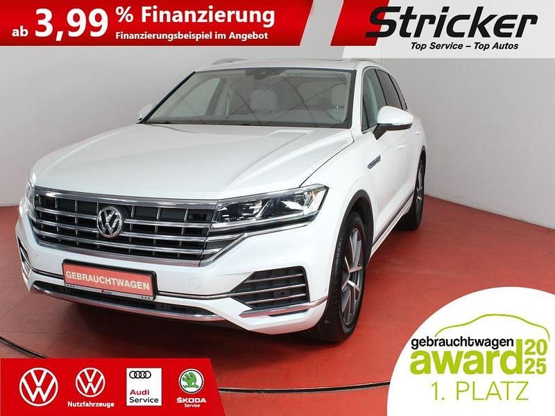 Gebraucht VW Touareg Elegance 231 PS (169 kW) 2020 Oryxweiß perlmutteffekt SUV