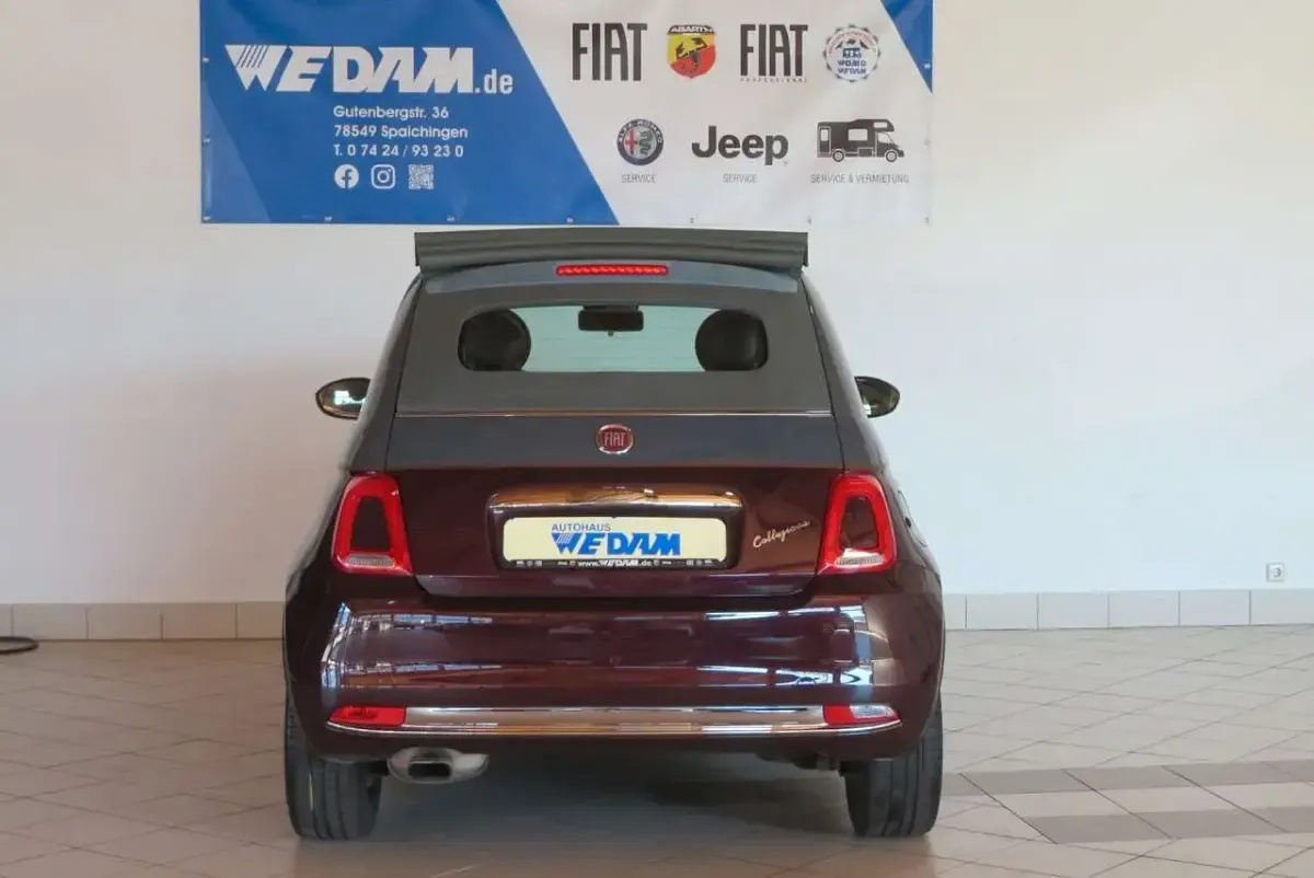 Gebraucht Fiat 500C Collezione 69 PS (50 kW) 2018 Rot Cabrio