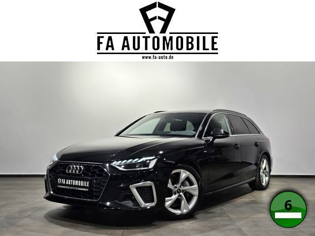 Mythosschwarz metall (metallic) Gebraucht 2023 Audi A4 S-Line Kombi | 35.490 € (Fairer Preis) - Bild 1/4