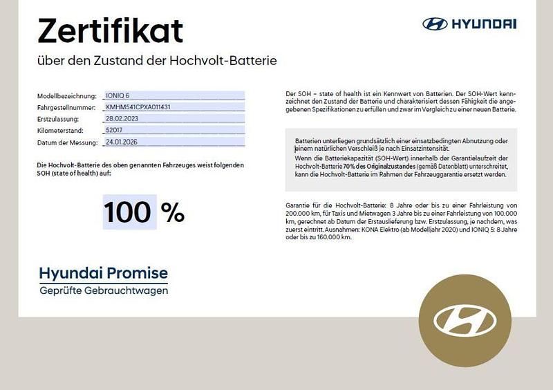 Gebraucht Hyundai Ioniq 6 Edition 239 kW (325 PS) 2023 Weiß Limousine