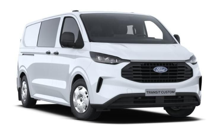 Frozen white Neu 2025 Ford Transit Custom Trend Van | 35.504 € (Superpreis) - Bild 1/2
