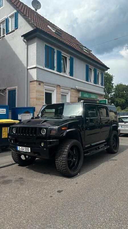 Schwarz Gebraucht 2007 Hummer H2 SUV | 29.222 € - Bild 1/4