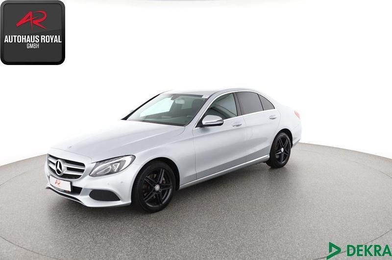 Silber Gebraucht 2015 Mercedes C220 Avantgarde Limousine | 15.680 € (Guter Preis) - Bild 1/4