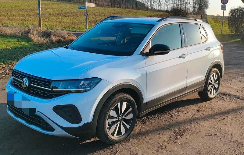 Weiß Gebraucht 2025 VW T-Cross Goal SUV | 23.999 € (Guter Preis) - Bild 1/4