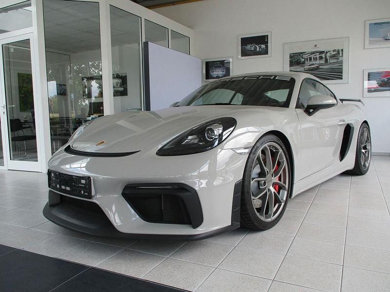 Weiß Gebraucht 2022 Porsche Cayman GT4 Coupé | 98.990 € (Superpreis) - Bild 1/4