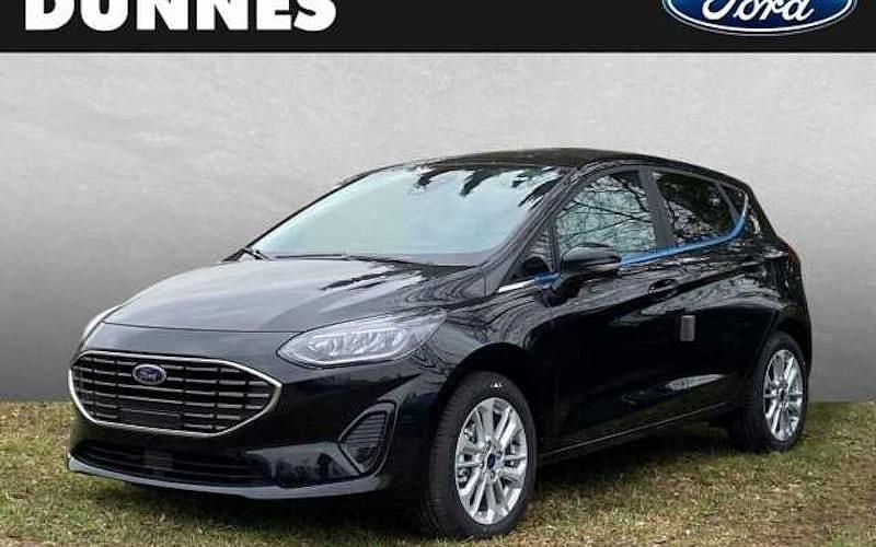 Agate black metallic Gebraucht 2023 Ford Fiesta Titanium Kleinwagen | 20.389 € (Fairer Preis) - Bild 1/4